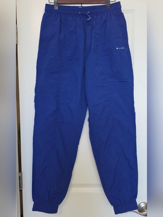 Wilo The Label Pants - WILO The Label Blue Nylon Parachute Pants Women’s Medium Gorpcore   Pants